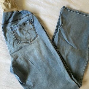 Jessica Simpson Maternity Jeans 1X Full Panel